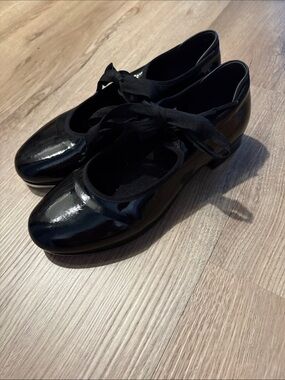 Bloch Black Patent Ribbon Tie Mary Jane Tap shoes